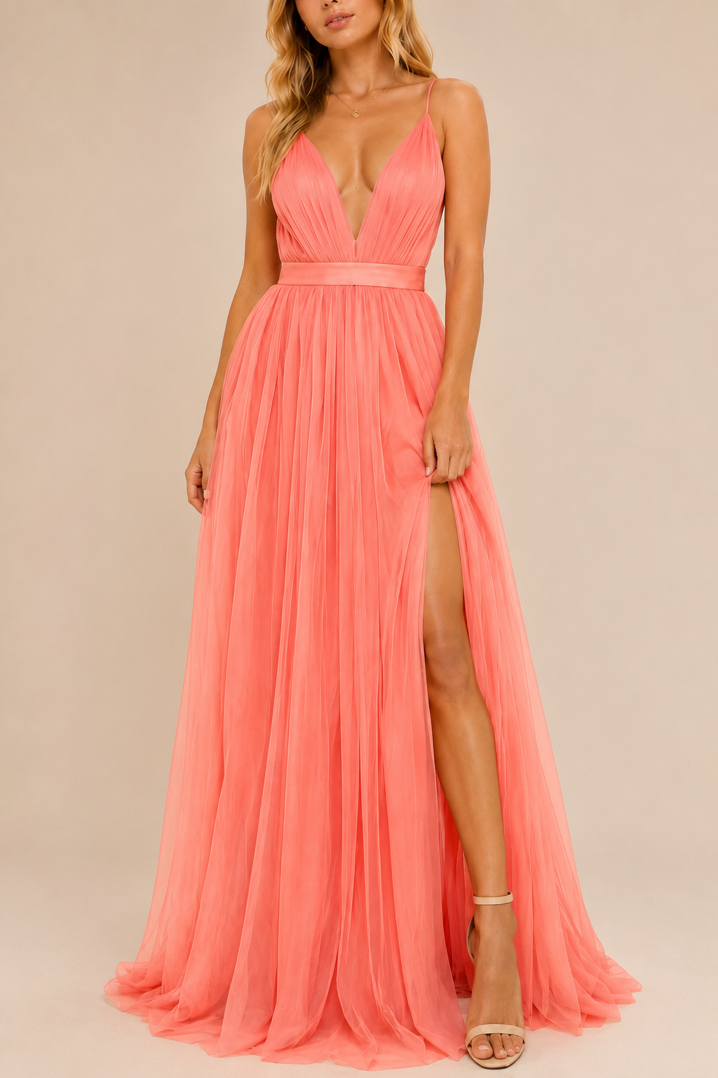 Vestido Coral