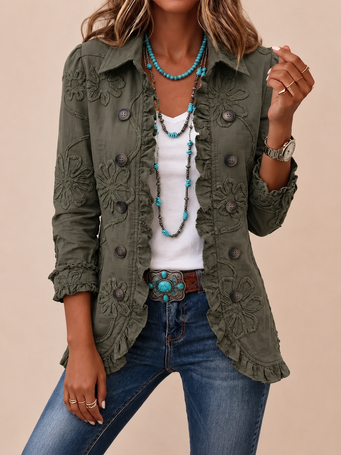 Chaqueta Flor
