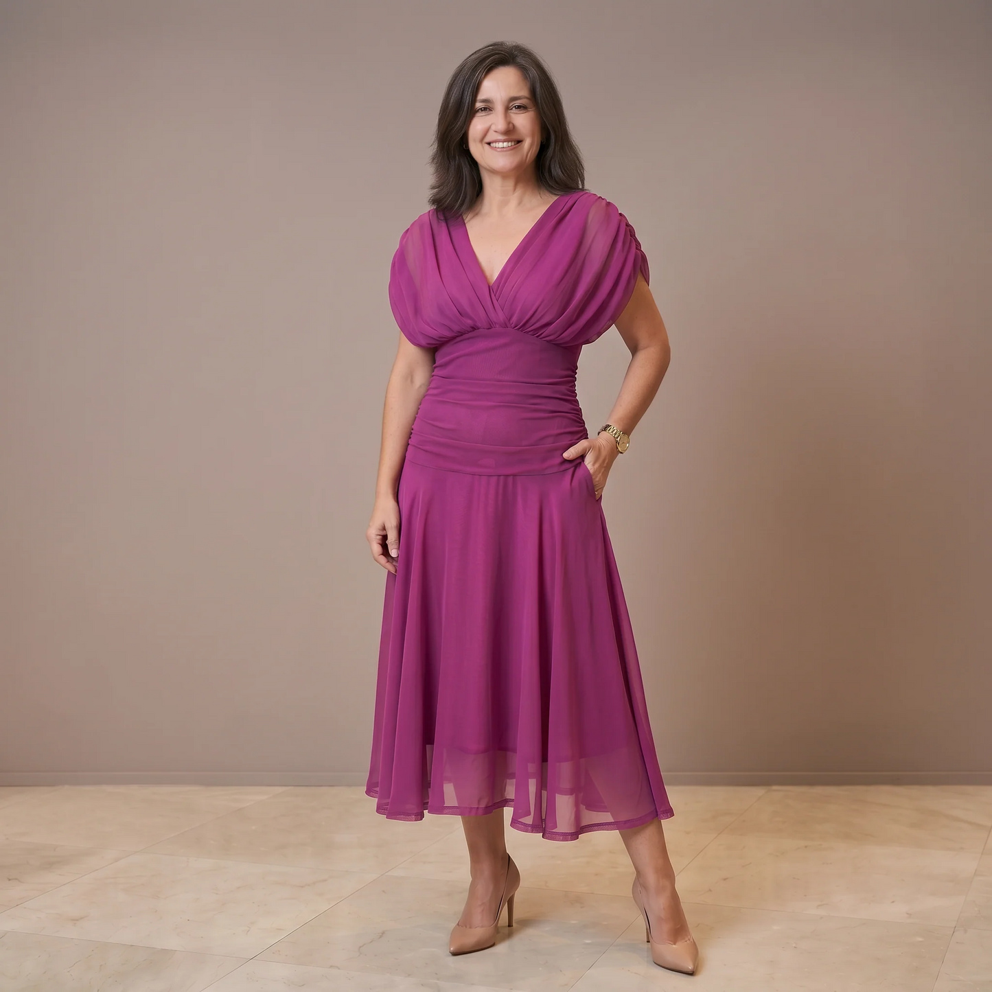 Vestido Rubí