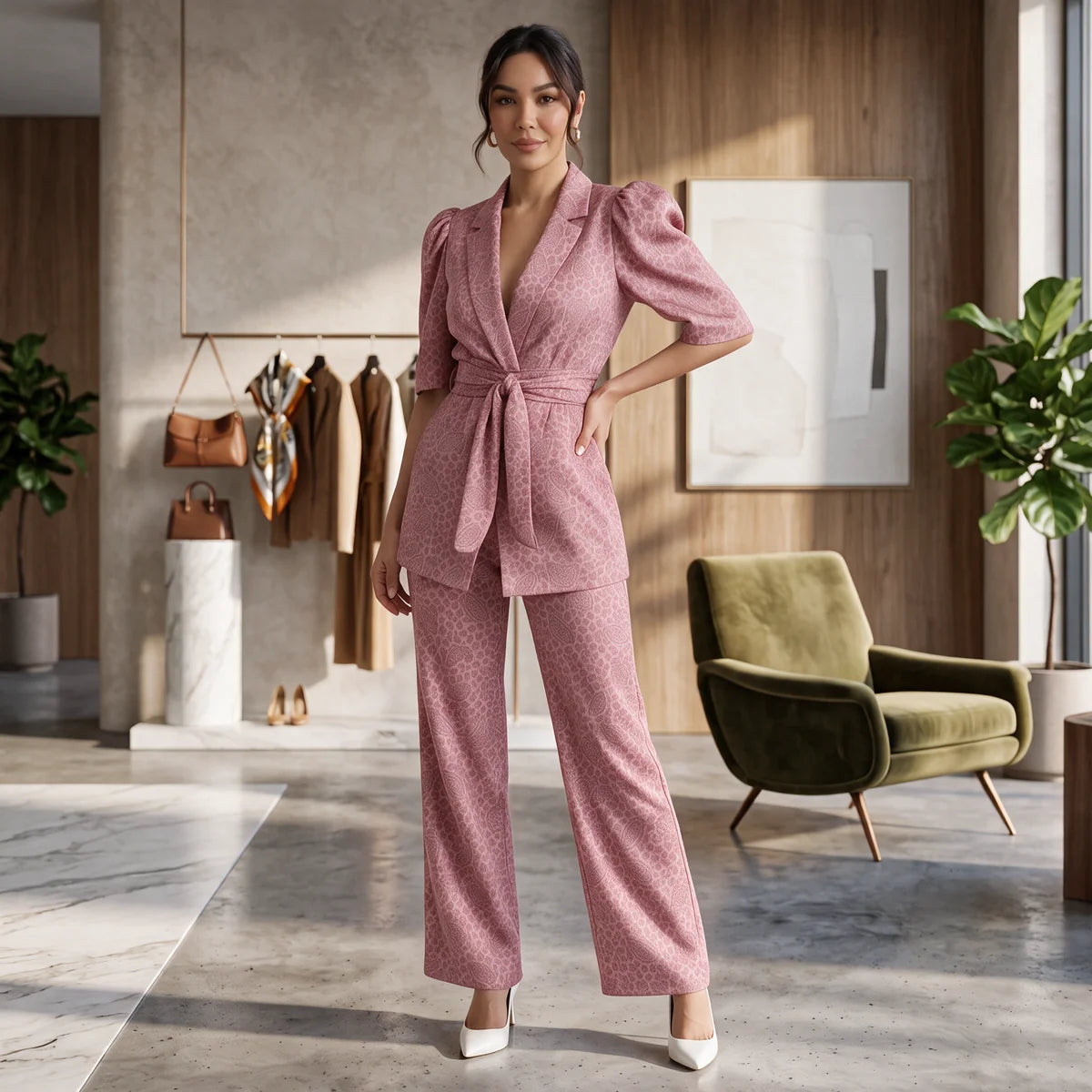 Conjunto Jacquard